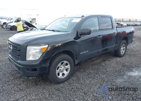 2020 Nissan Titan S 4X4 from USA, damaged, VIN 1N6AA1EC0LN508192